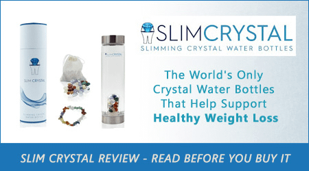 SlimCrystal water bottle is designed to aid in weight loss by incorporating  the power of crystals to recharge the water for your daily intake. :  r/FitnessCoach